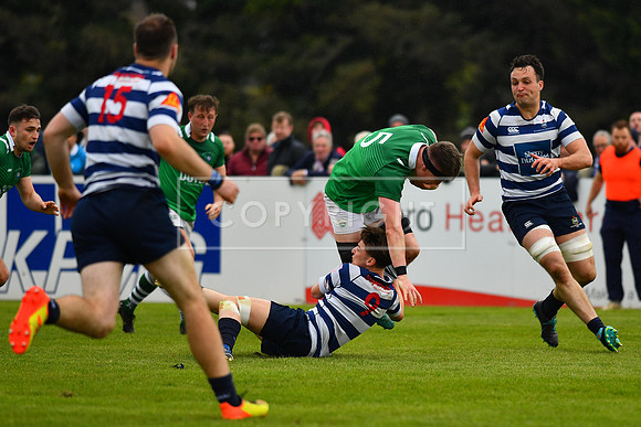 AIL 2B Promotion playoff. Greystones RFC v Blackrock College RFC. Saturday 30th April. Dr Hickey Park.