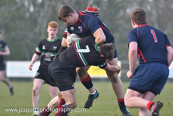 DLSP FC 18.5s 15 Coolmine RFC 18.5s 14; Thursday 18th April; Metro Cup Semi-Final
