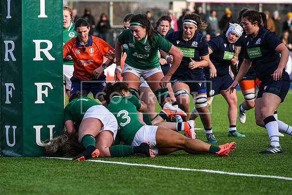 Ireland 18 Scotland 14; Womens 6N; Sunday 2nd February 2020