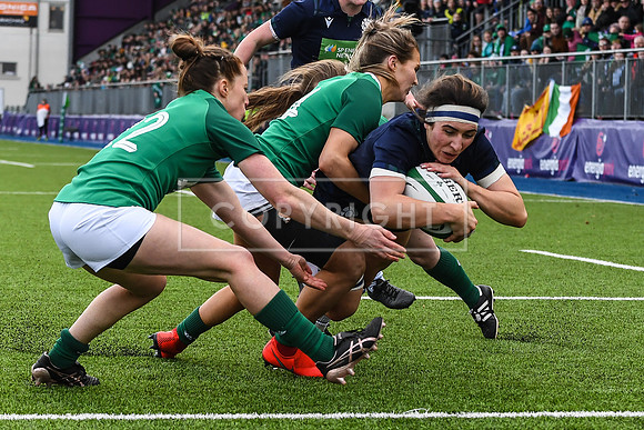 Ireland 18 Scotland 14; Womens 6N; Sunday 2nd February 2020
