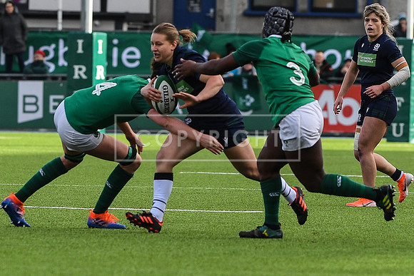 Ireland 18 Scotland 14; Womens 6N; Sunday 2nd February 2020