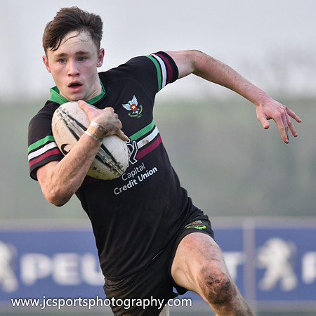 DLSP FC 18.5s 15 Coolmine RFC 18.5s 14; Thursday 18th April; Metro Cup Semi-Final