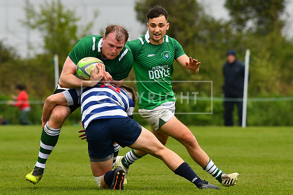 AIL 2B Promotion playoff. Greystones RFC v Blackrock College RFC. Saturday 30th April. Dr Hickey Park.