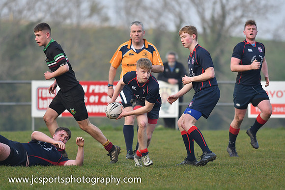 DLSP FC 18.5s 15 Coolmine RFC 18.5s 14; Thursday 18th April; Metro Cup Semi-Final