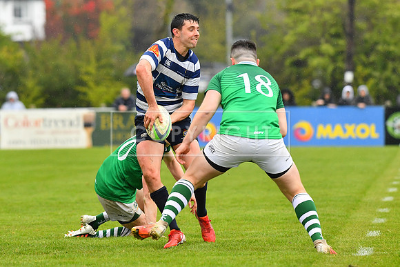 AIL 2B Promotion playoff. Greystones RFC v Blackrock College RFC. Saturday 30th April. Dr Hickey Park.