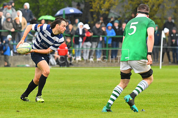AIL 2B Promotion playoff. Greystones RFC v Blackrock College RFC. Saturday 30th April. Dr Hickey Park.
