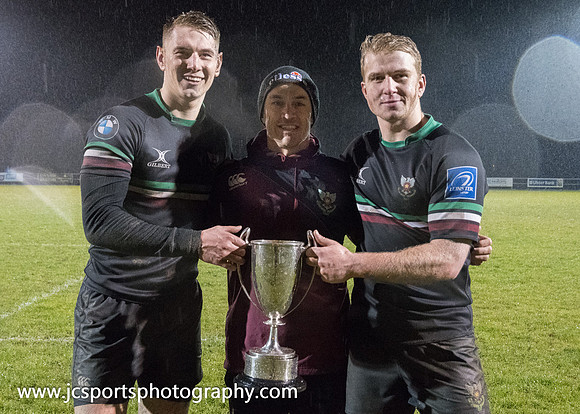 DLSP FC 41 Ashbourne Rugby 27; Thursday 4th April; Spencer Cup Final
