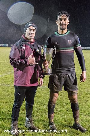 DLSP FC 41 Ashbourne Rugby 27; Thursday 4th April; Spencer Cup Final
