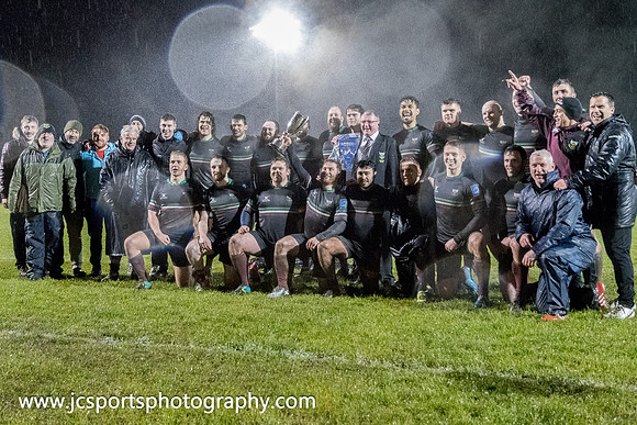DLSP FC 41 Ashbourne Rugby 27; Thursday 4th April; Spencer Cup Final