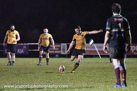 DLSP FC 41 Ashbourne Rugby 27; Thursday 4th April; Spencer Cup Final