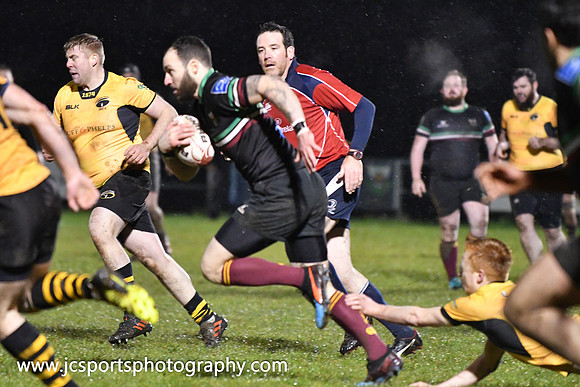 DLSP FC 41 Ashbourne Rugby 27; Thursday 4th April; Spencer Cup Final