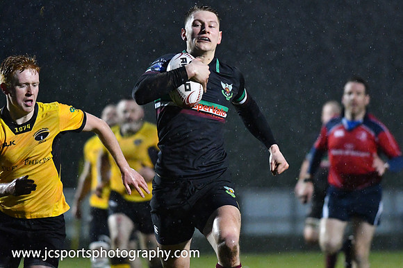 DLSP FC 41 Ashbourne Rugby 27; Thursday 4th April; Spencer Cup Final