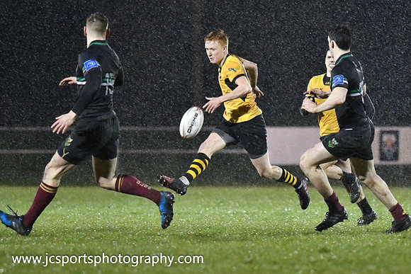 DLSP FC 41 Ashbourne Rugby 27; Thursday 4th April; Spencer Cup Final