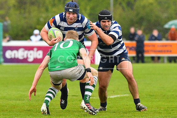 AIL 2B Promotion playoff. Greystones RFC v Blackrock College RFC. Saturday 30th April. Dr Hickey Park.