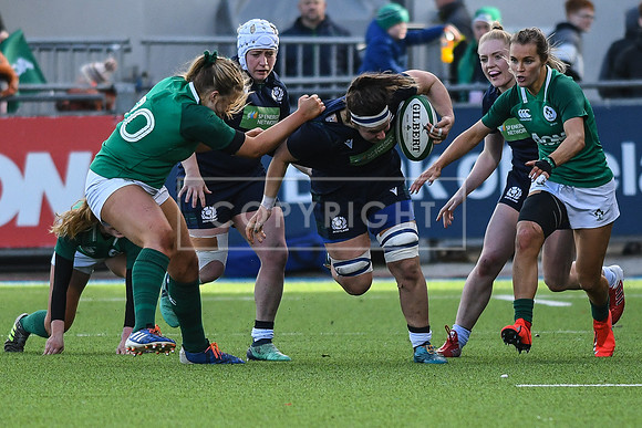 Ireland 18 Scotland 14; Womens 6N; Sunday 2nd February 2020