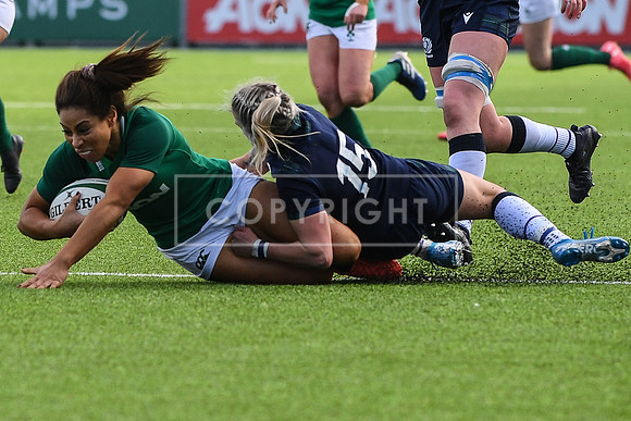 Ireland 18 Scotland 14; Womens 6N; Sunday 2nd February 2020