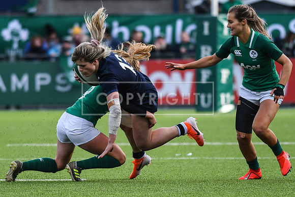 Ireland 18 Scotland 14; Womens 6N; Sunday 2nd February 2020