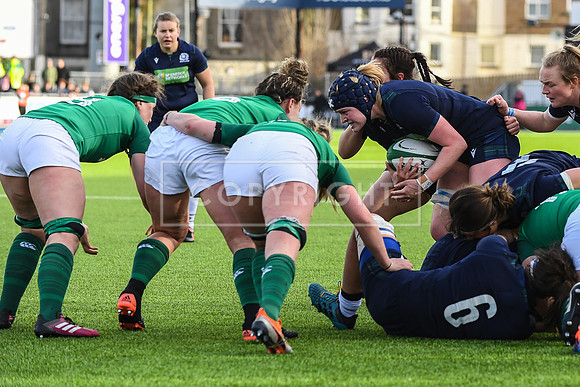 Ireland 18 Scotland 14; Womens 6N; Sunday 2nd February 2020