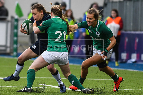 Ireland 18 Scotland 14; Womens 6N; Sunday 2nd February 2020