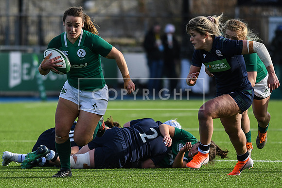 Ireland 18 Scotland 14; Womens 6N; Sunday 2nd February 2020