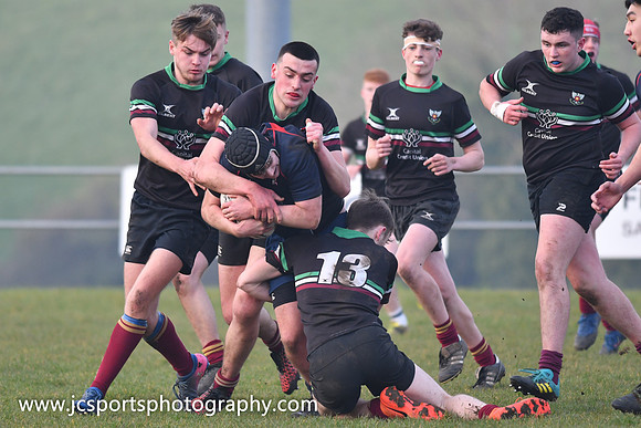 DLSP FC 18.5s 15 Coolmine RFC 18.5s 14; Thursday 18th April; Metro Cup Semi-Final
