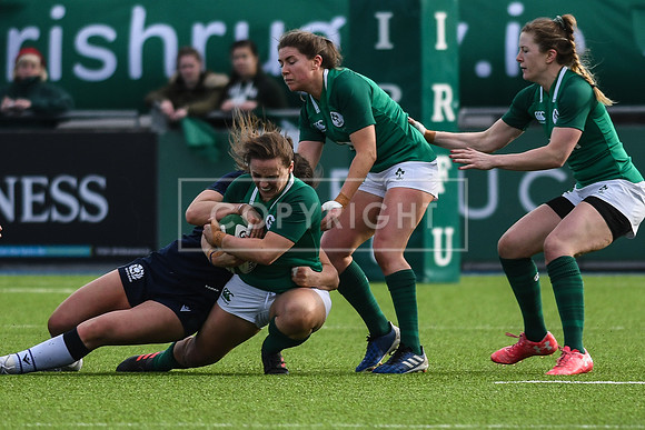 Ireland 18 Scotland 14; Womens 6N; Sunday 2nd February 2020