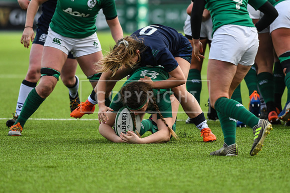 Ireland 18 Scotland 14; Womens 6N; Sunday 2nd February 2020