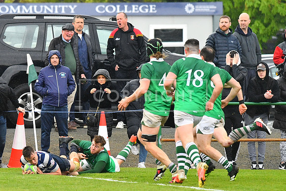 AIL 2B Promotion playoff. Greystones RFC v Blackrock College RFC. Saturday 30th April. Dr Hickey Park.