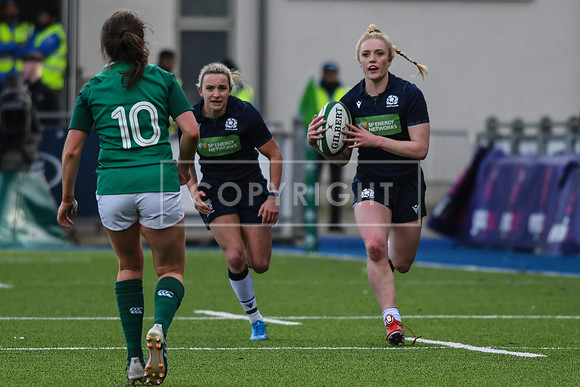 Ireland 18 Scotland 14; Womens 6N; Sunday 2nd February 2020