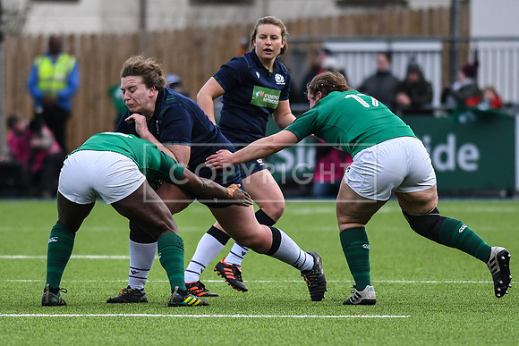 Ireland 18 Scotland 14; Womens 6N; Sunday 2nd February 2020