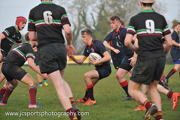 DLSP FC 18.5s 15 Coolmine RFC 18.5s 14; Thursday 18th April; Metro Cup Semi-Final