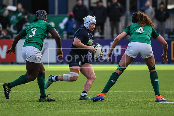 Ireland 18 Scotland 14; Womens 6N; Sunday 2nd February 2020