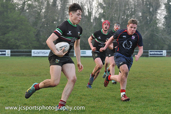 DLSP FC 18.5s 15 Coolmine RFC 18.5s 14; Thursday 18th April; Metro Cup Semi-Final