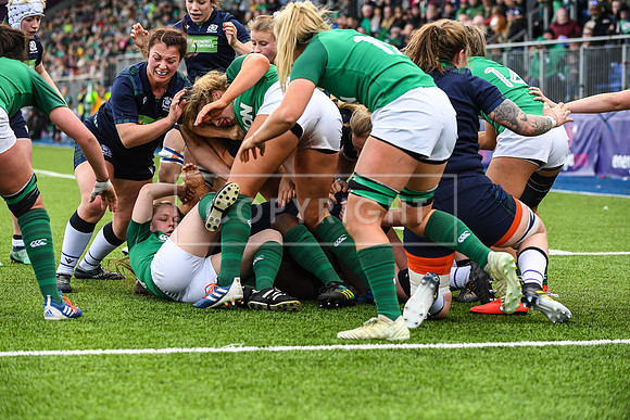 Ireland 18 Scotland 14; Womens 6N; Sunday 2nd February 2020