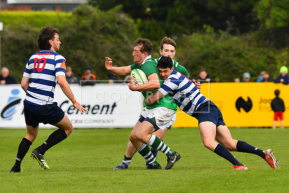 AIL 2B Promotion playoff. Greystones RFC v Blackrock College RFC. Saturday 30th April. Dr Hickey Park.