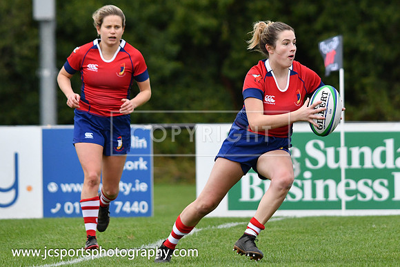 Old Belvedere Women 17 UL Bohs Women 21; October 7th 2018; Womens AIL Round 2