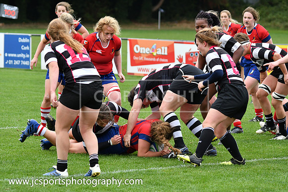 Old Belvedere Women 17 UL Bohs Women 21; October 7th 2018; Womens AIL Round 2