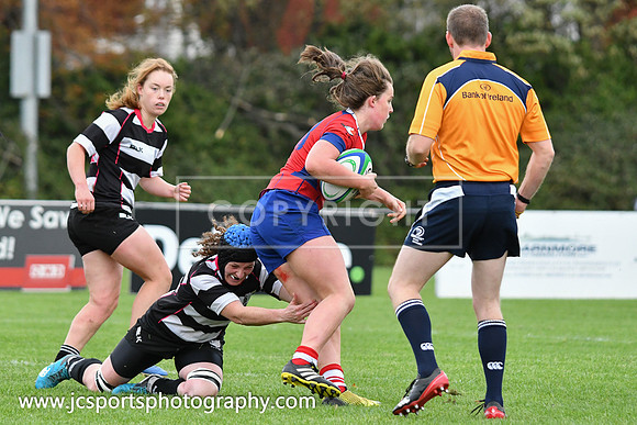 Old Belvedere Women 17 UL Bohs Women 21; October 7th 2018; Womens AIL Round 2