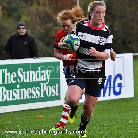 Old Belvedere Women 17 UL Bohs Women 21; October 7th 2018; Womens AIL Round 2
