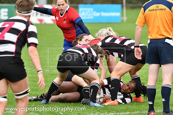 Old Belvedere Women 17 UL Bohs Women 21; October 7th 2018; Womens AIL Round 2