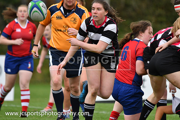 Old Belvedere Women 17 UL Bohs Women 21; October 7th 2018; Womens AIL Round 2