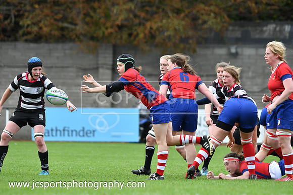 Old Belvedere Women 17 UL Bohs Women 21; October 7th 2018; Womens AIL Round 2