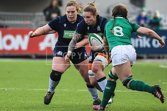 Ireland 18 Scotland 14; Womens 6N; Sunday 2nd February 2020