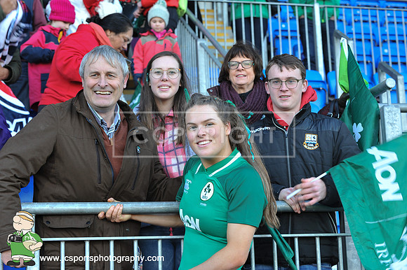 Ireland Women 10 USA Women 19; November 18th 2018; Womens Autumn Series