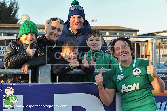 Ireland Women 10 USA Women 19; November 18th 2018; Womens Autumn Series