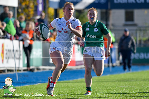 Ireland Women 10 USA Women 19; November 18th 2018; Womens Autumn Series