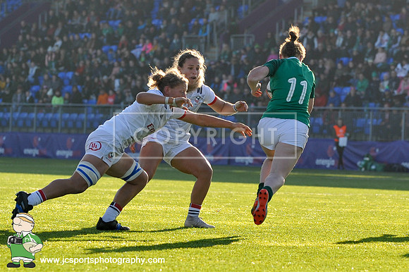 Ireland Women 10 USA Women 19; November 18th 2018; Womens Autumn Series