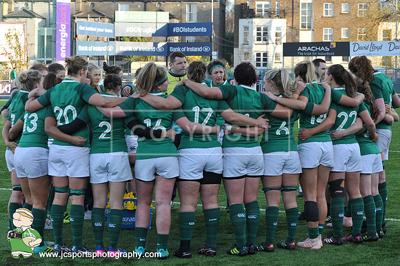 Ireland Women 10 USA Women 19; November 18th 2018; Womens Autumn Series