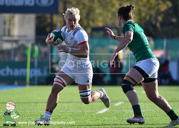 Ireland Women 10 USA Women 19; November 18th 2018; Womens Autumn Series