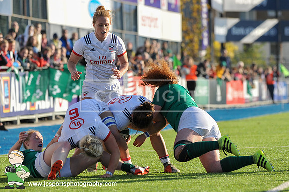 Ireland Women 10 USA Women 19; November 18th 2018; Womens Autumn Series